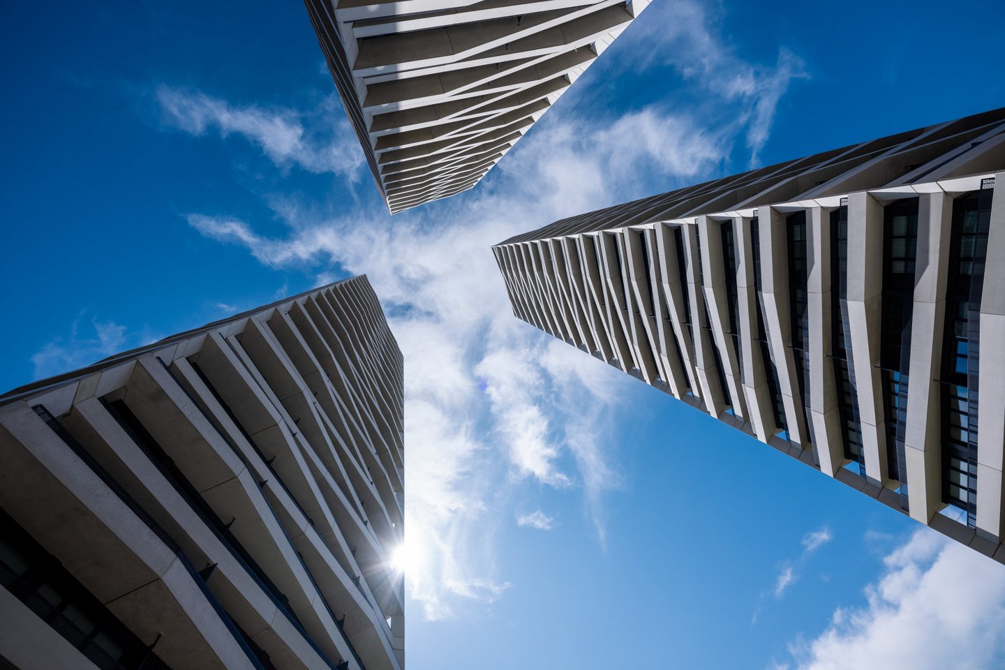 Project Three Point Towers in Dübendorf