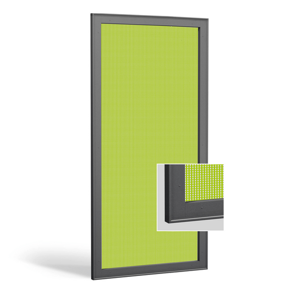 Schiebeladen aus Aluminium