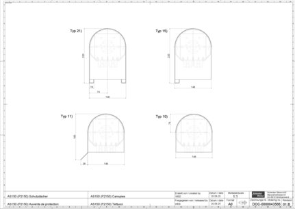 AS150 (P2150) Canopies