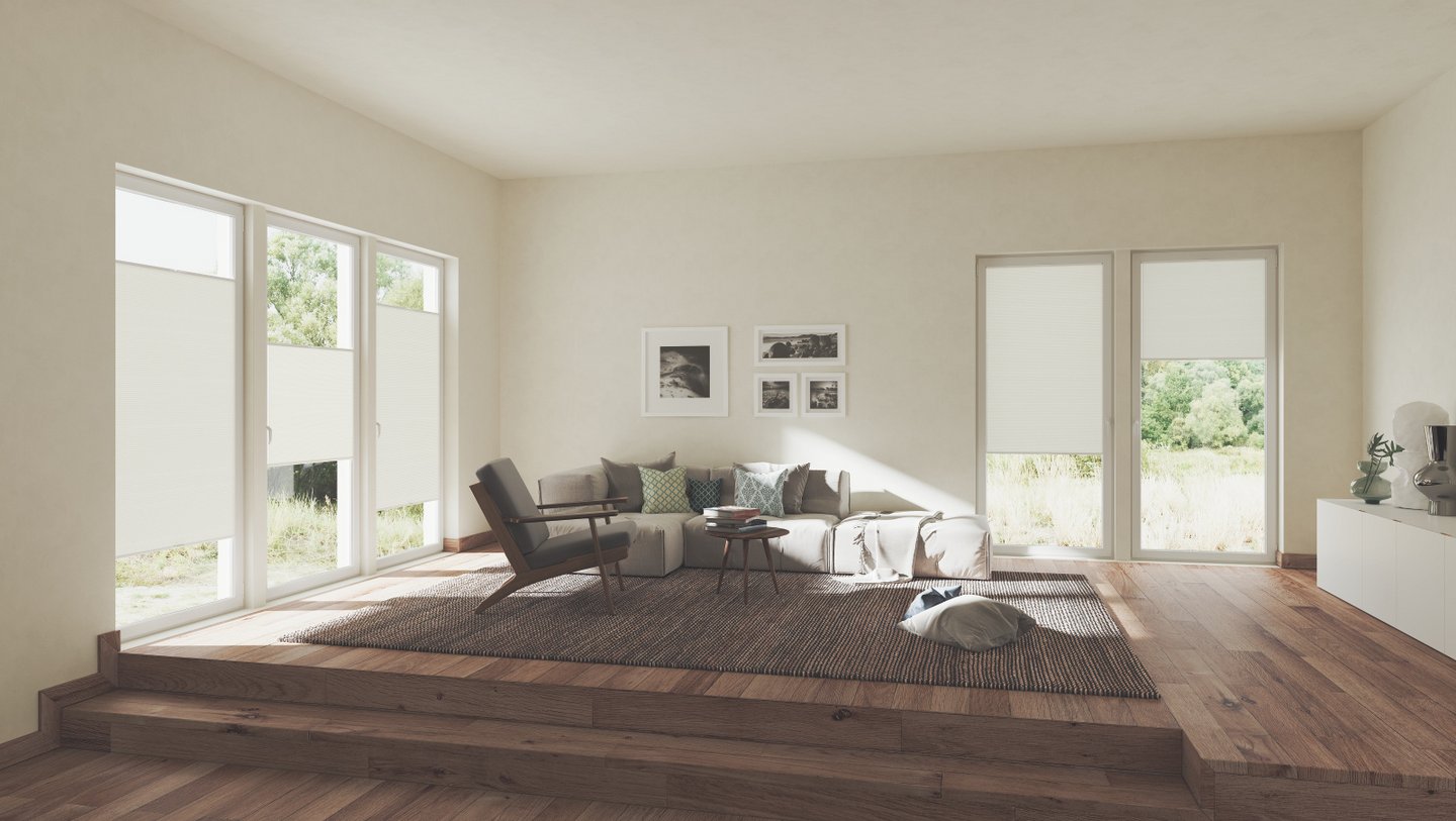 Trends in pleated blinds Trends in pleated blinds