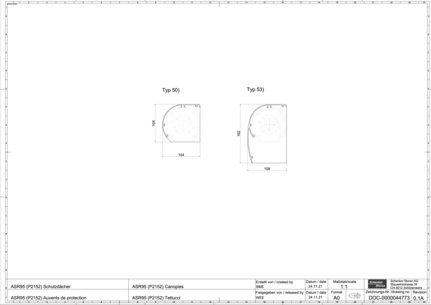 ASR95 (P2152) Canopies