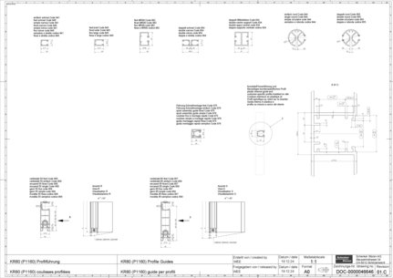 KR80 (P1160) Profile Guides