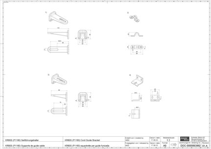 KR80S (P1160) Cord Guide Bracket