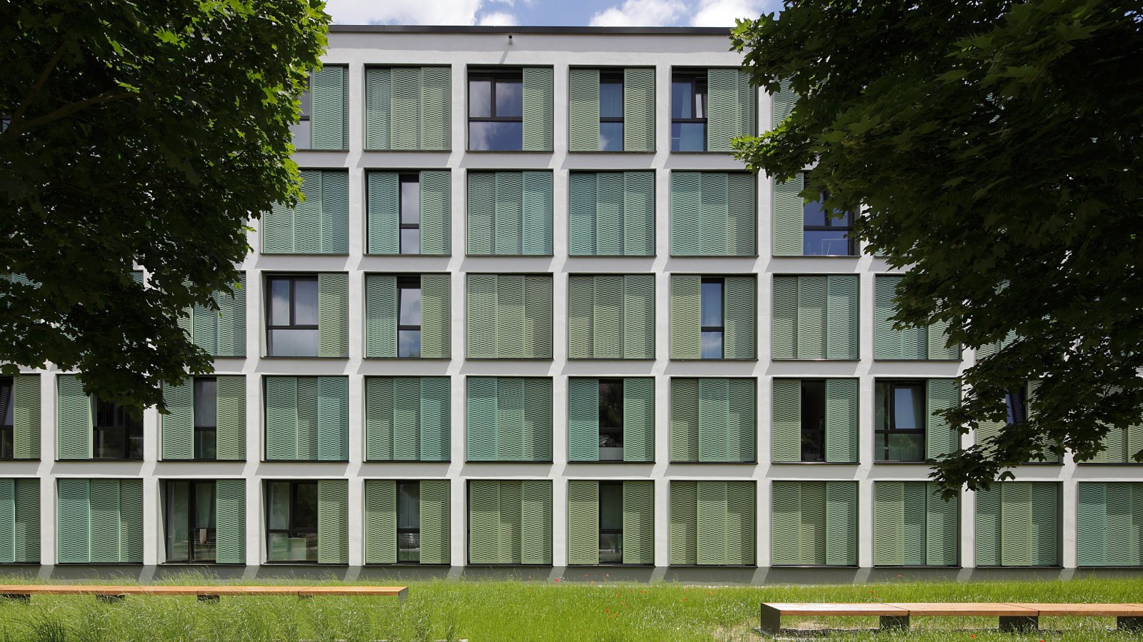 Schiebeladen aus Aluminium