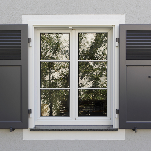 Klappladen aus Aluminium