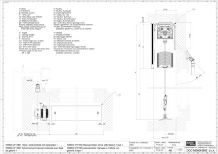 KR80S (P1160) Manual-Motor Drive with Gallery Type 1