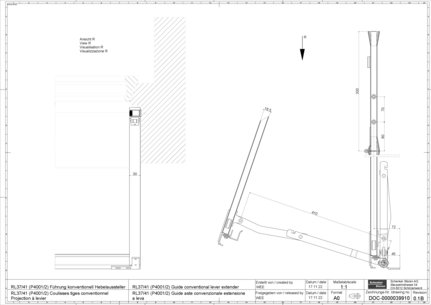 RL37_41 (P4001_2) Guide conventional lever extender
