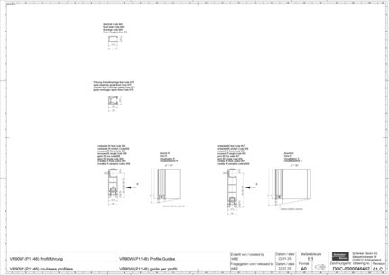 VR90W (P1148) Profile Guides