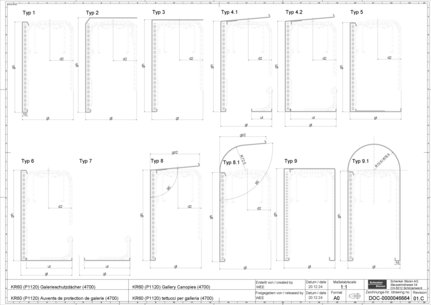 KR60 (P1120) Gallery Canopies