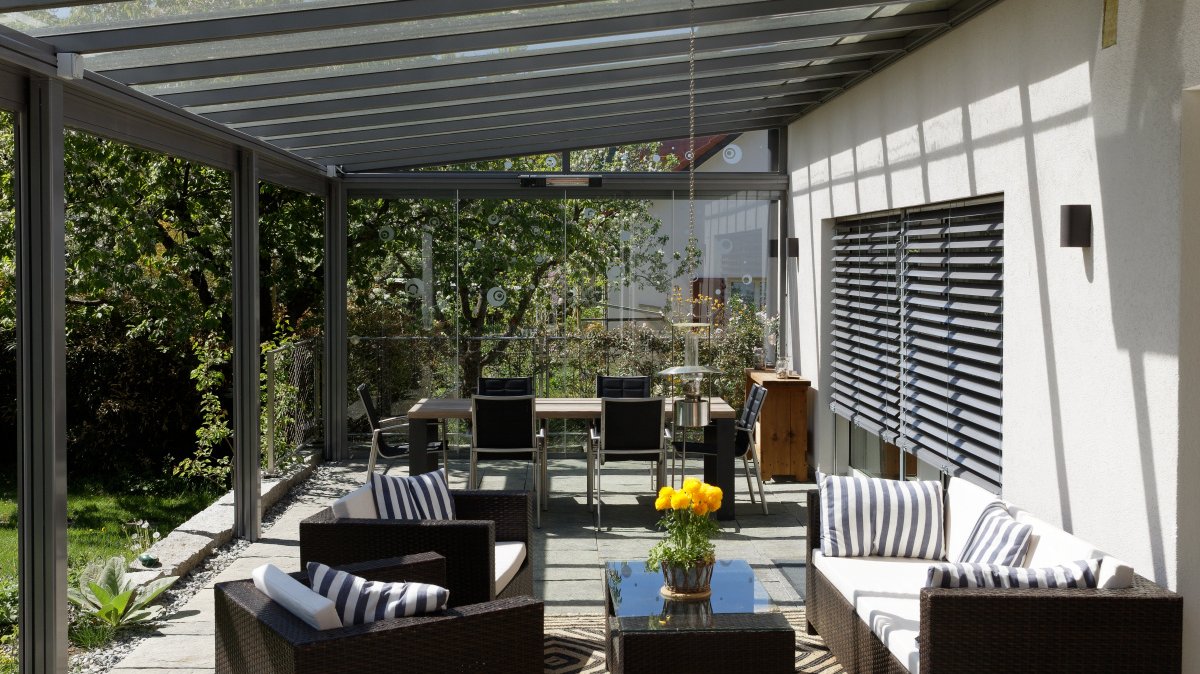 Terrassendach Ostterrasse