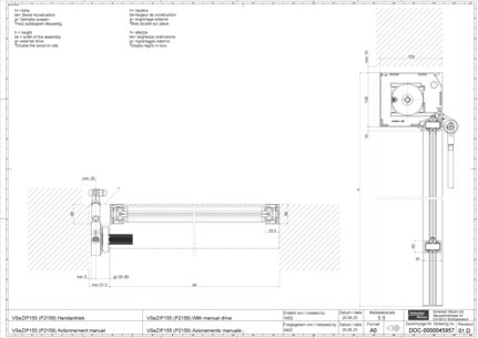 VSeZIP155 (P2159) with manual drive