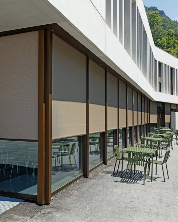 Windstabile Vertikalstoffstoren