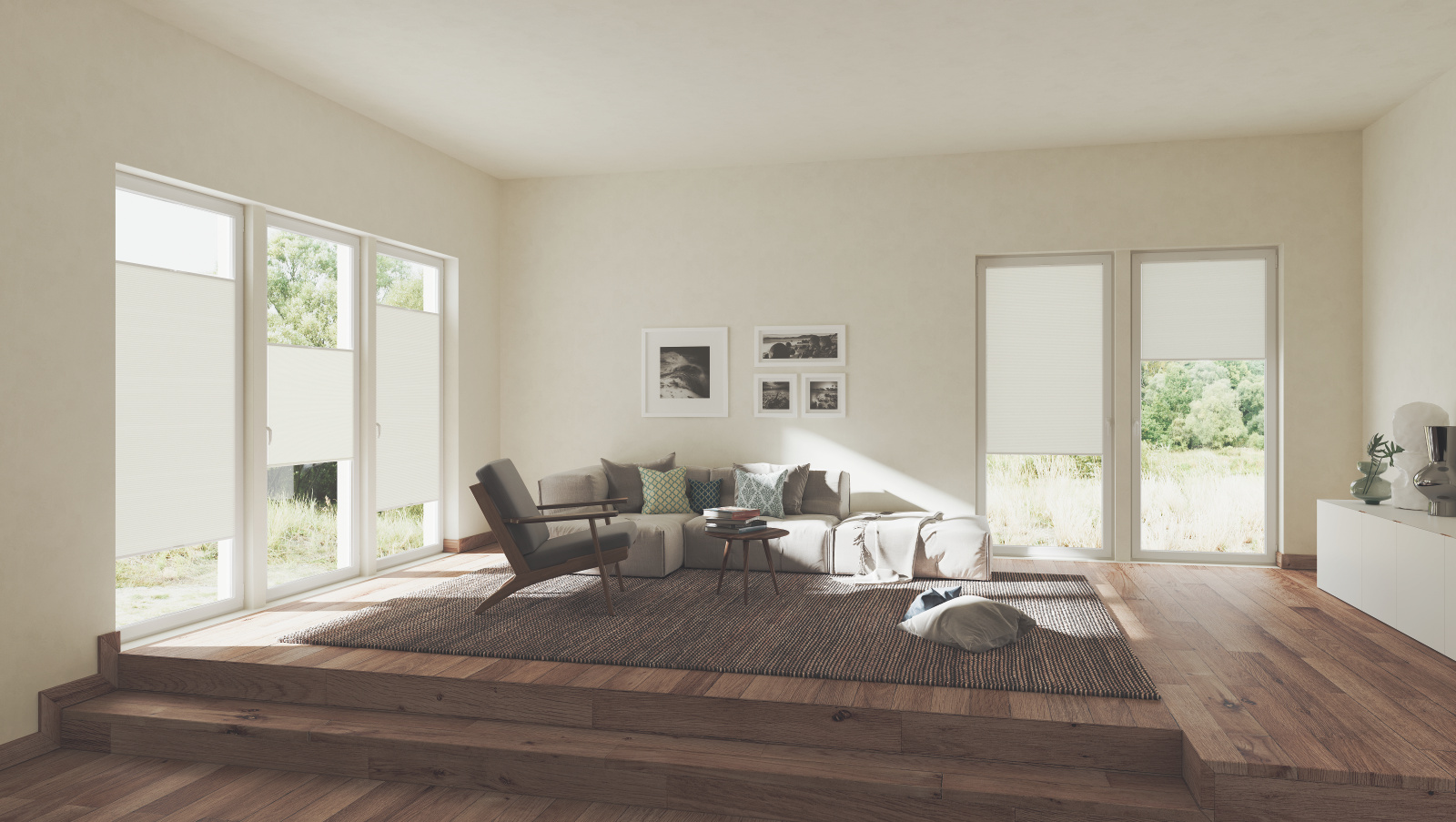 Trends in pleated blinds