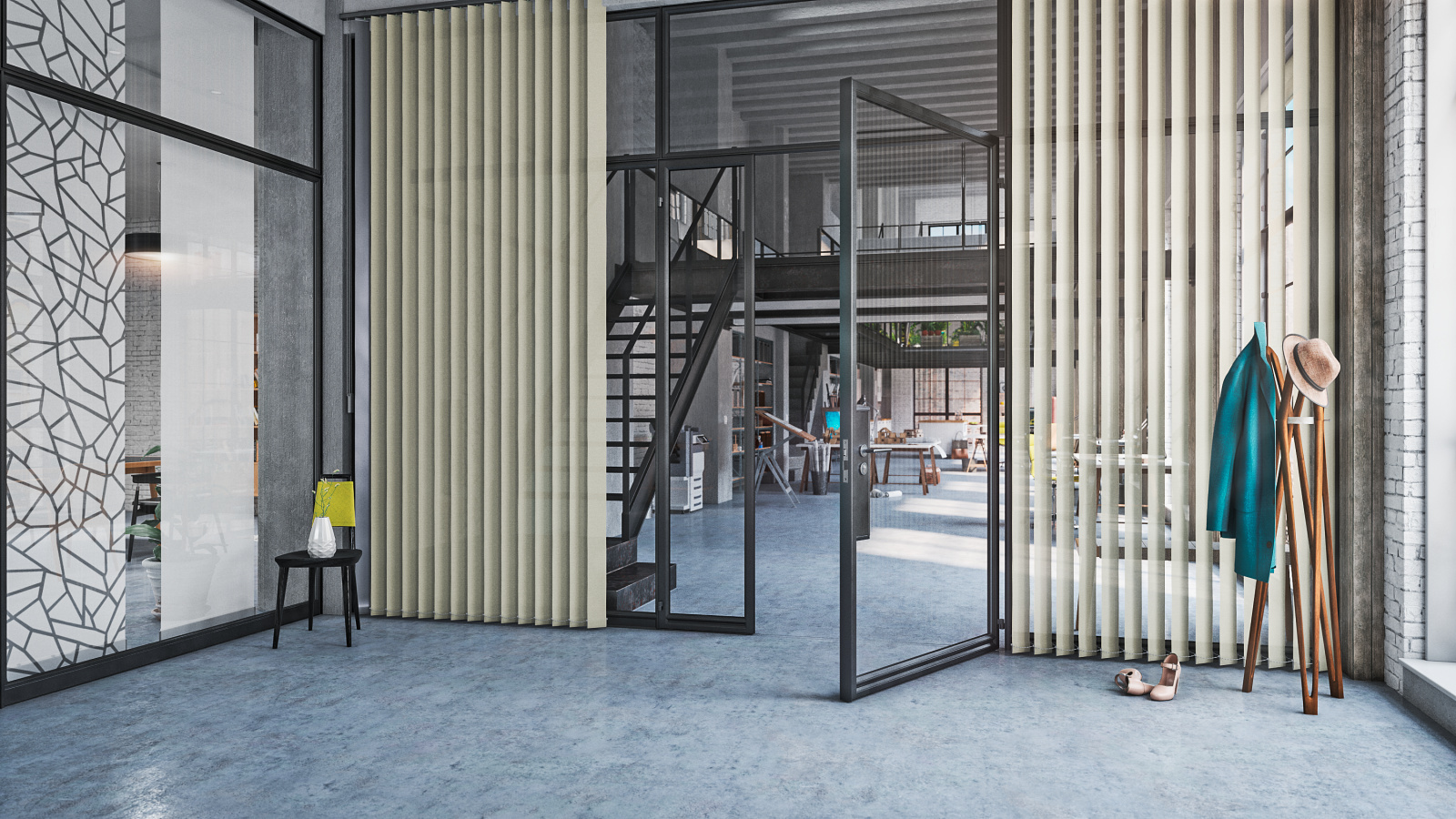 Vertikal-Lamellenstoren